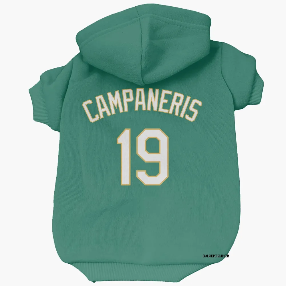 Bert Campaneris Oakland Athletics Majestic - Kelly Green